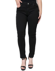 Dolce & Gabbana Black Cotton Stretch Skinny Denim Jeans -   -  Dolce & Gabbana.