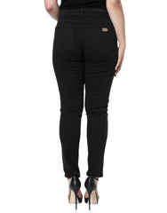 Dolce & Gabbana Black Cotton Stretch Skinny Denim Jeans -   -  Dolce & Gabbana.