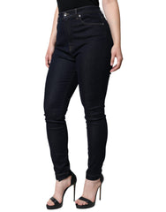 Dolce & Gabbana Black GRACE High Waist Skinny Denim Jeans -   -  Dolce & Gabbana.