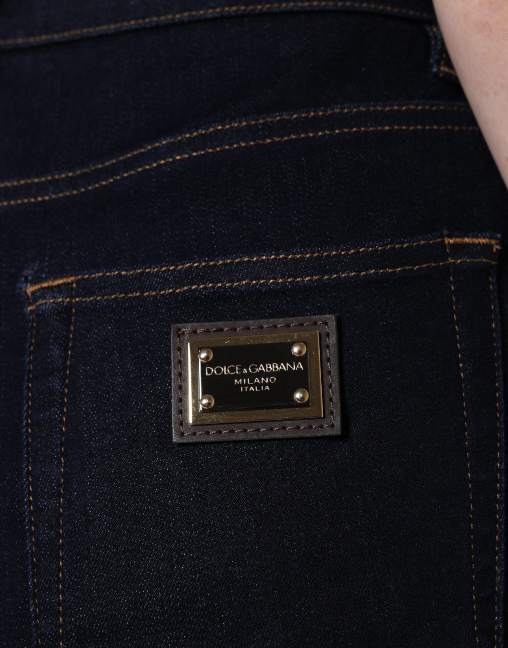 Dolce & Gabbana Black GRACE High Waist Skinny Denim Jeans -   -  Dolce & Gabbana. Dolce & Gabbana Black GRACE High Waist Skinny Denim Jeans -   -  Dolce & Gabbana.