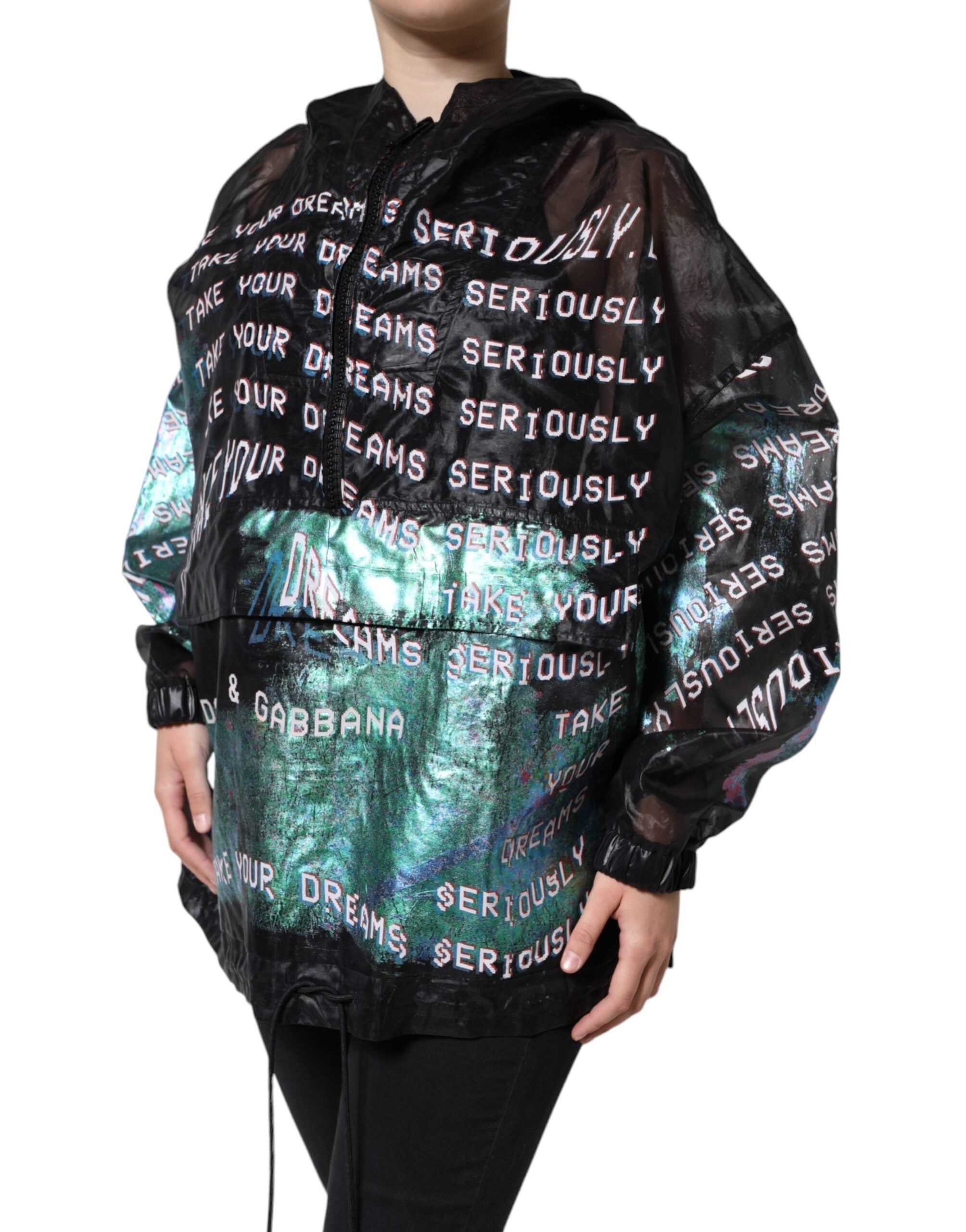 Dolce & Gabbana Multicolor Print Hooded Sweatshirt Sweater -   -  Dolce & Gabbana. Dolce & Gabbana Multicolor Print Hooded Sweatshirt Sweater -   -  Dolce & Gabbana.