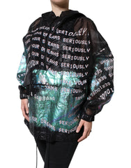 Dolce & Gabbana Multicolor Print Hooded Sweatshirt Sweater -   -  Dolce & Gabbana.