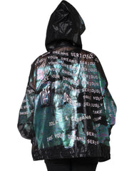 Dolce & Gabbana Multicolor Print Hooded Sweatshirt Sweater -   -  Dolce & Gabbana.