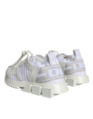 Dolce & Gabbana White Mesh Sorrento Trekking Sneakers Shoes -   -  Dolce & Gabbana.