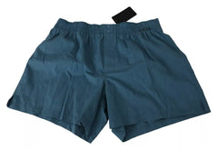 Dolce & Gabbana Blue Cotton Regular Boxer Shorts Underwear -   -  Dolce & Gabbana.
