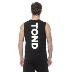 Tond Black Cotton Men Tank Top -   -  Tond.