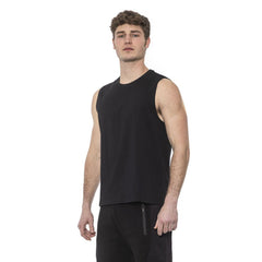 Tond Black Cotton Men Tank Top -   -  Tond.
