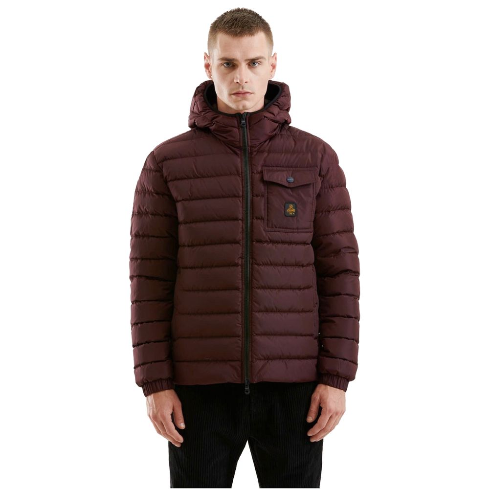 Refrigiwear Red Nylon Men's Jacket -   -  Refrigiwear.