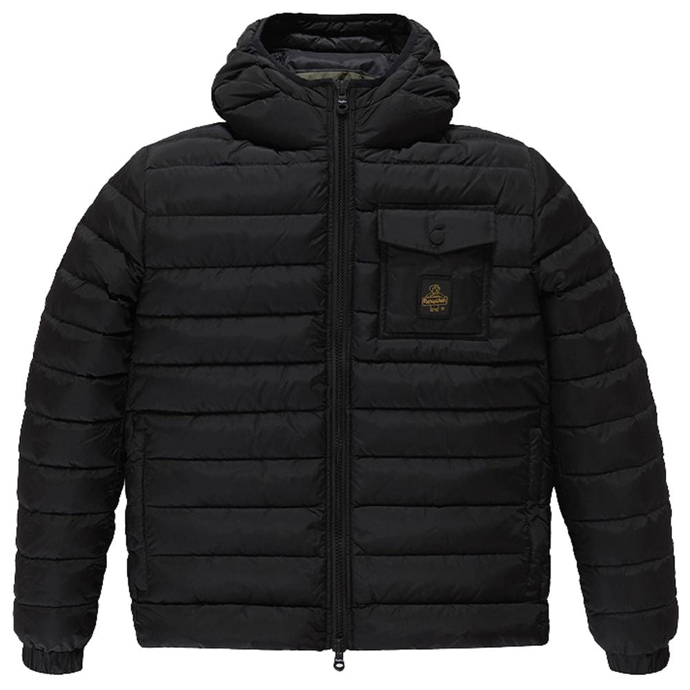 Refrigiwear Black Nylon Men's Jacket -   -  Refrigiwear.