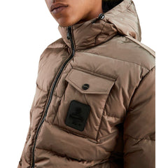 Refrigiwear Brown Nylon Men Jacket -   -  Refrigiwear.