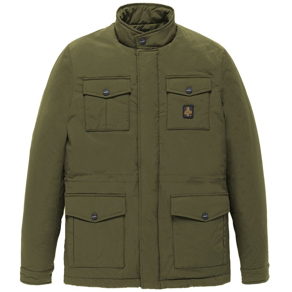 Refrigiwear Green Nylon Men Jacket -   -  Refrigiwear.