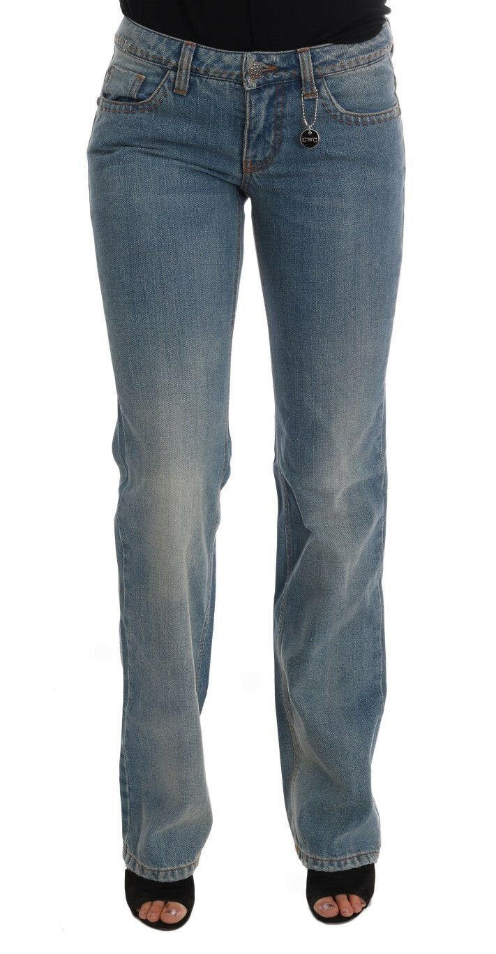 Costume National Blue Wash Cotton Classic Jeans -   -  Costume National.