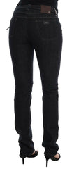 Costume National Blue Cotton Stretch Slim Fit Jeans -   -  Costume National.