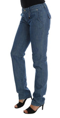 Costume National Blue Wash Cotton Slim Denim Jeans -   -  Costume National.