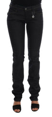 Costume National Blue Cotton Stretch Slim Fit Jeans -   -  Costume National.