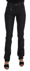 Costume National Blue Cotton Stretch Slim Fit Jeans -   -  Costume National.