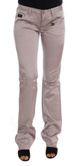 Costume National Beige Cotton Slim Fit Jeans -   -  Costume National.