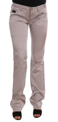 Costume National Beige Cotton Slim Fit Jeans -   -  Costume National.