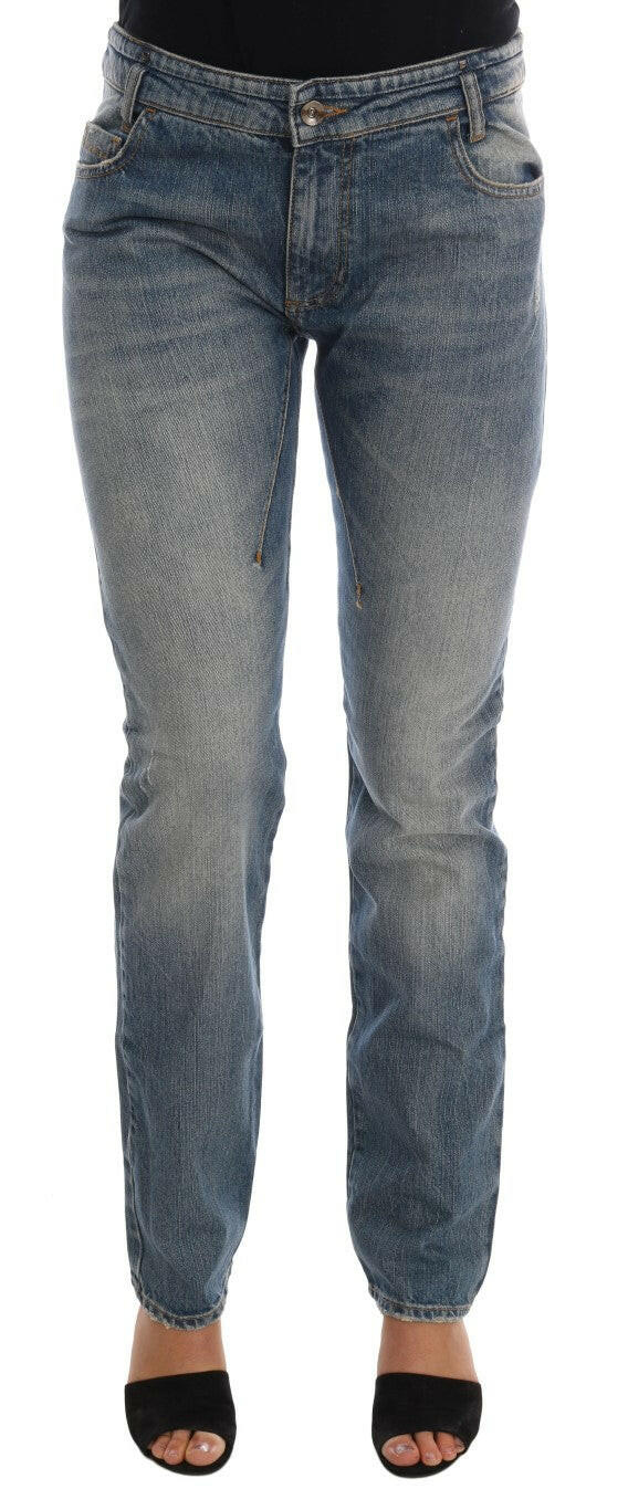 Costume National Blue Cotton Stretch Denim Jeans -   -  Costume National.