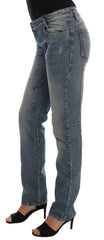 Costume National Blue Cotton Stretch Denim Jeans -   -  Costume National.