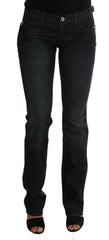 Costume National Dark Blue Cotton Slim Fit Jeans -   -  Costume National.