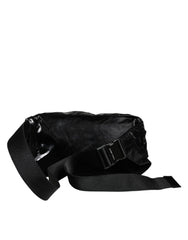 Dolce & Gabbana Black Nylon Fabric Belt Waist Fanny Pack Bag - Luxury Belt Bag for Women - Dolce & Gabbana.