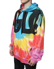 Dolce & Gabbana Multicolor Tie Dye Hooded Sweatshirt Sweater -   -  Dolce & Gabbana.