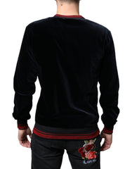 Dolce & Gabbana Multicolor Jacquard Crew Neck Sweatshirt Sweater -   -  Dolce & Gabbana.