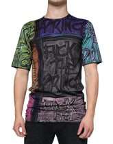 Dolce & Gabbana Multicolor Graphic Print Cotton T-shirt -   -  Dolce & Gabbana.