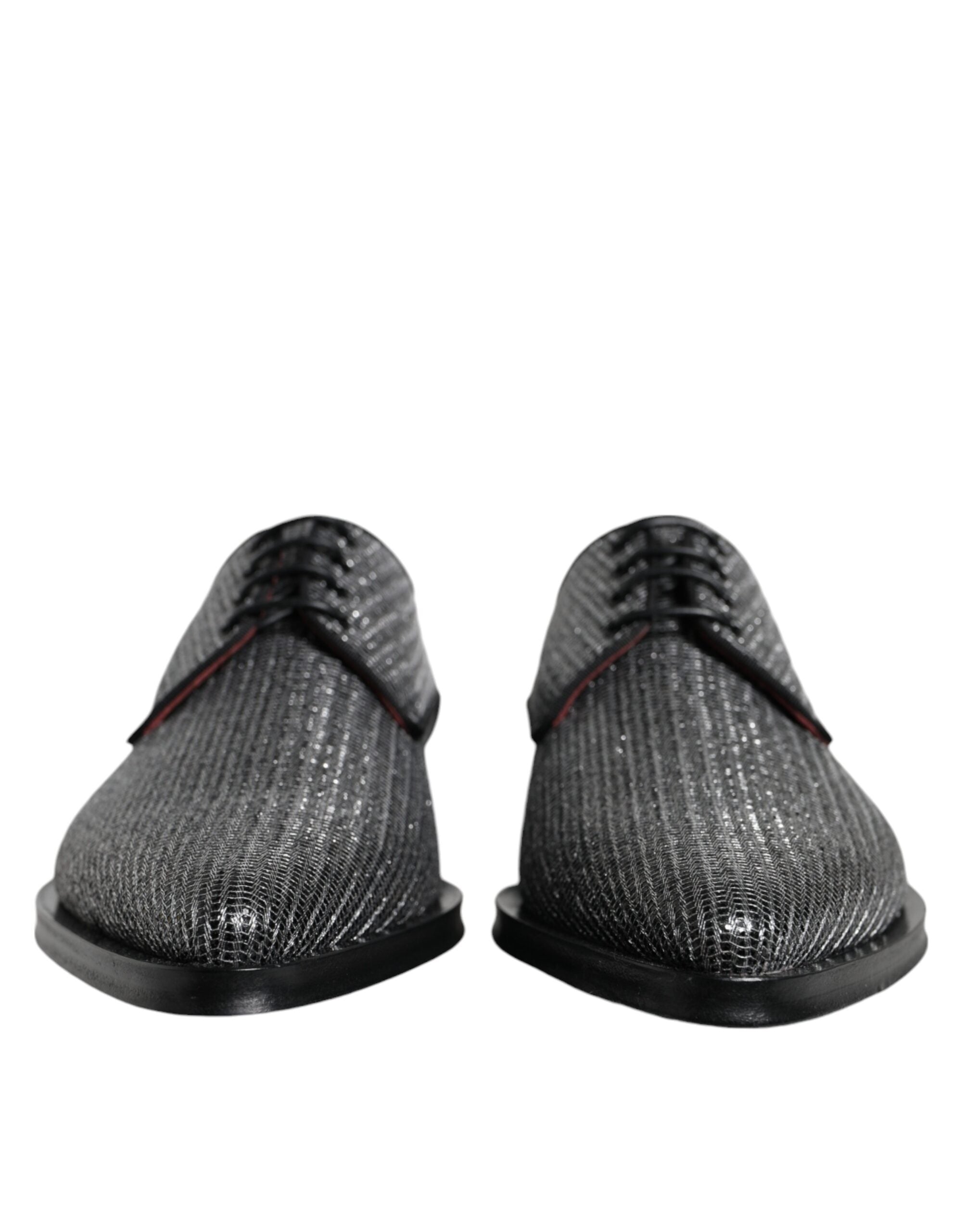 Dolce & Gabbana Silver Polyurethane Derby Formal Dress Shoes -   -  Dolce & Gabbana. Dolce & Gabbana Silver Polyurethane Derby Formal Dress Shoes -   -  Dolce & Gabbana.