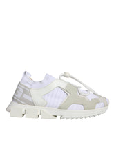 Dolce & Gabbana White Mesh Sorrento Trekking Sneakers Shoes -   -  Dolce & Gabbana.