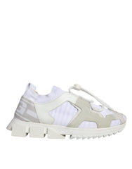 Dolce & Gabbana White Mesh Sorrento Trekking Sneakers Shoes -   -  Dolce & Gabbana.