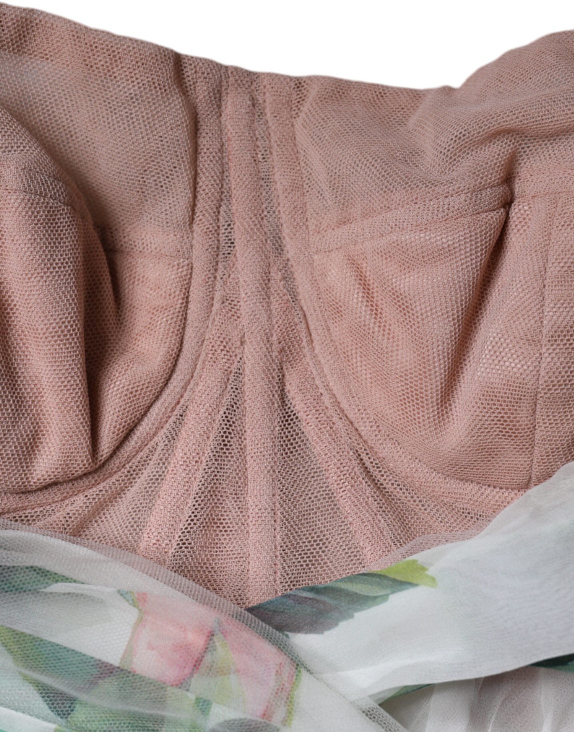 Dolce & Gabbana White Silk Floral Print A-line Midi Dress -   -  Dolce & Gabbana. Dolce & Gabbana White Silk Floral Print A-line Midi Dress -   -  Dolce & Gabbana.