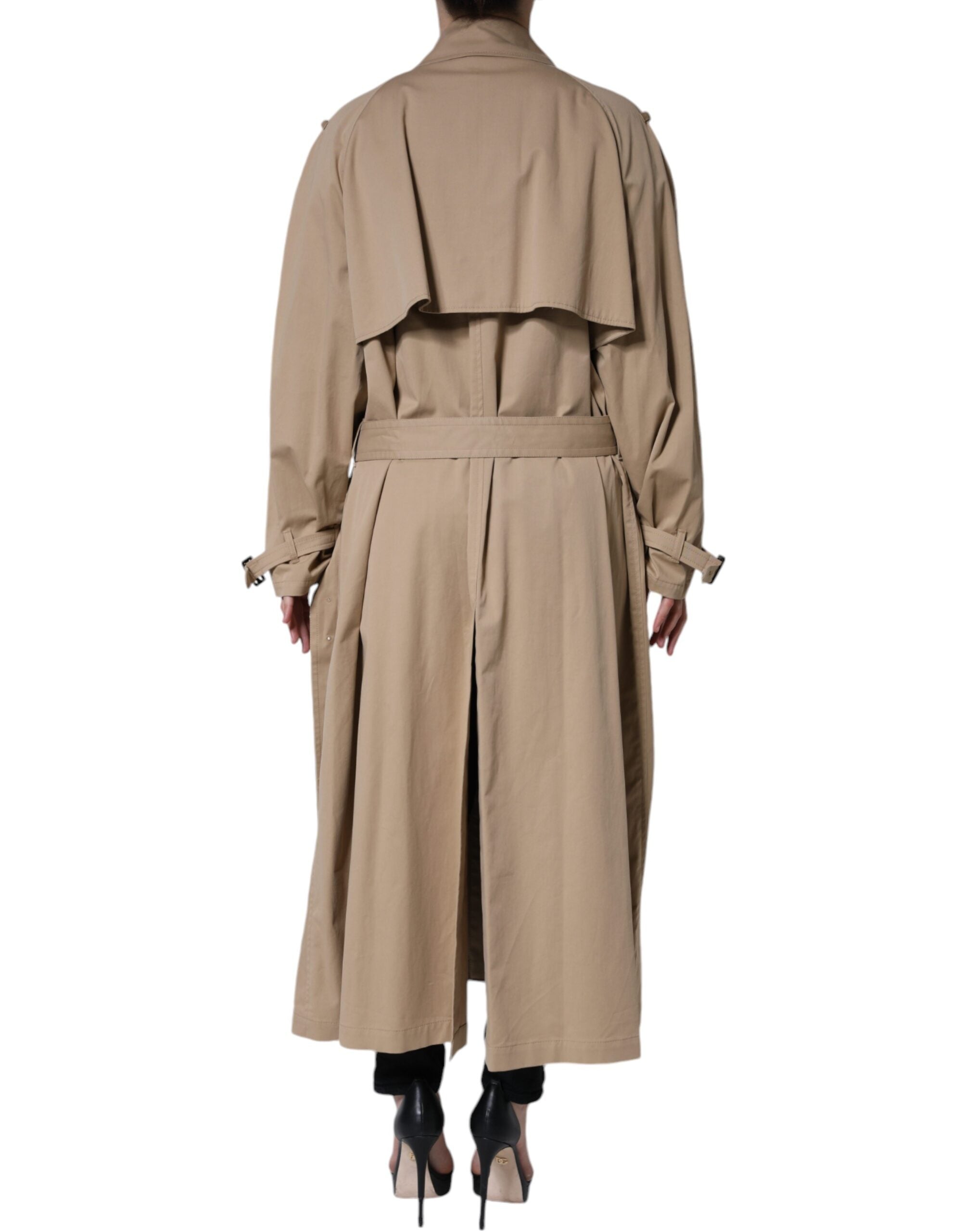 Dolce & Gabbana Khaki Double Breasted Trench Coat Jacket -   -  Dolce & Gabbana. Dolce & Gabbana Khaki Double Breasted Trench Coat Jacket -   -  Dolce & Gabbana.