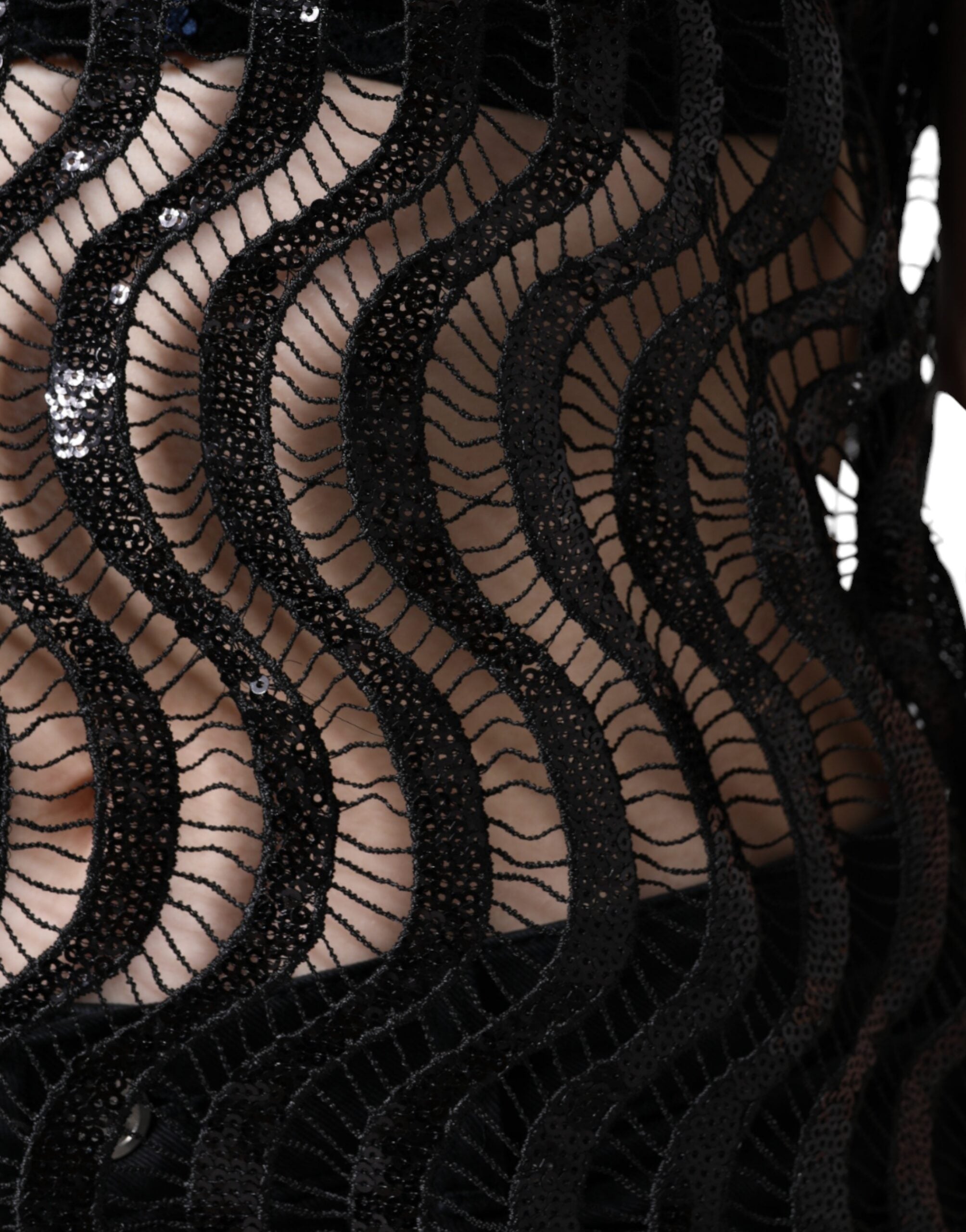 Dolce & Gabbana Black Sequin Sleeveless Tank Blouse Top -   -  Dolce & Gabbana. Dolce & Gabbana Black Sequin Sleeveless Tank Blouse Top -   -  Dolce & Gabbana.