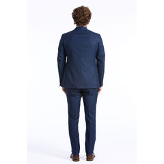 Baldinini Trend Blue Wool Men Blazer -   -  Baldinini Trend.