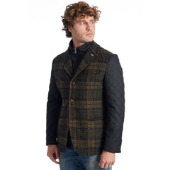Roberto Pepe Luxury Brown Wool Men's Jacket -   -  Roberto Pepe Luxury.