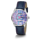 Guess Blue Leather Watch -   -  Guess.