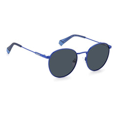 Polaroid Blue Stainless Steel Sunglasses - Unisex, Sunglasses - Polaroid.