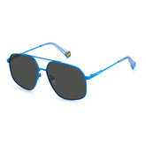 Polaroid Blue Stainless Steel Sunglasses -  Unisex, Sunglasses -  Polaroid.
