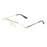 BMW Gold Men Glasses Frame -   -  BMW.