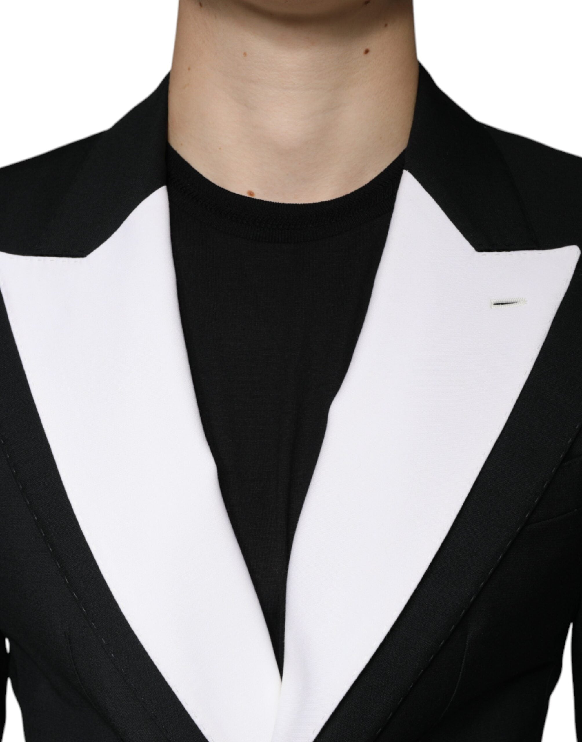 Dolce & Gabbana Black White Single Breasted Dress Blazer -   -  Dolce & Gabbana. Dolce & Gabbana Black White Single Breasted Dress Blazer -   -  Dolce & Gabbana.
