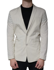Paolo Pecora Milano Beige Single Breasted Dress Formal Coat Blazer -   -  Paolo Pecora Milano.