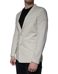 Paolo Pecora Milano Beige Single Breasted Dress Formal Coat Blazer -   -  Paolo Pecora Milano.