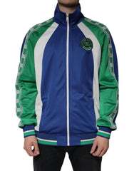 Dolce & Gabbana Multicolor Polyester Full Zip Bomber Jacket - - Dolce & Gabbana.