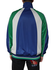 Dolce & Gabbana Multicolor Polyester Full Zip Bomber Jacket - - Dolce & Gabbana.