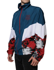 Dolce & Gabbana Multicolor Polyester Full Zip Jacket - - Dolce & Gabbana.