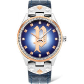 Police Blue Leather Watch -   -  Police.