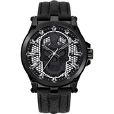Police Black Leather Watch -   -  Police.