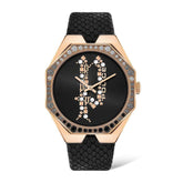 Police Black Leather Watch -   -  Police.